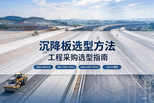 彭州沉降板选择方法