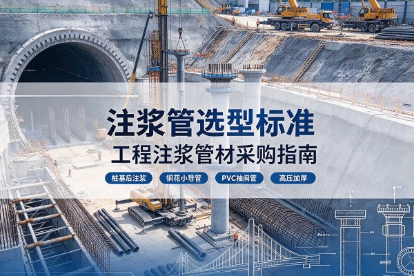 彭州注浆管选型标准