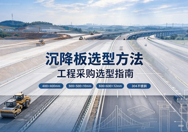 彭州沉降板选择方法